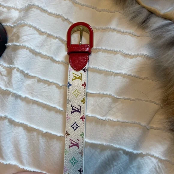 Louis Vuitton | Accessories | Louis Vuitton Red And White 
